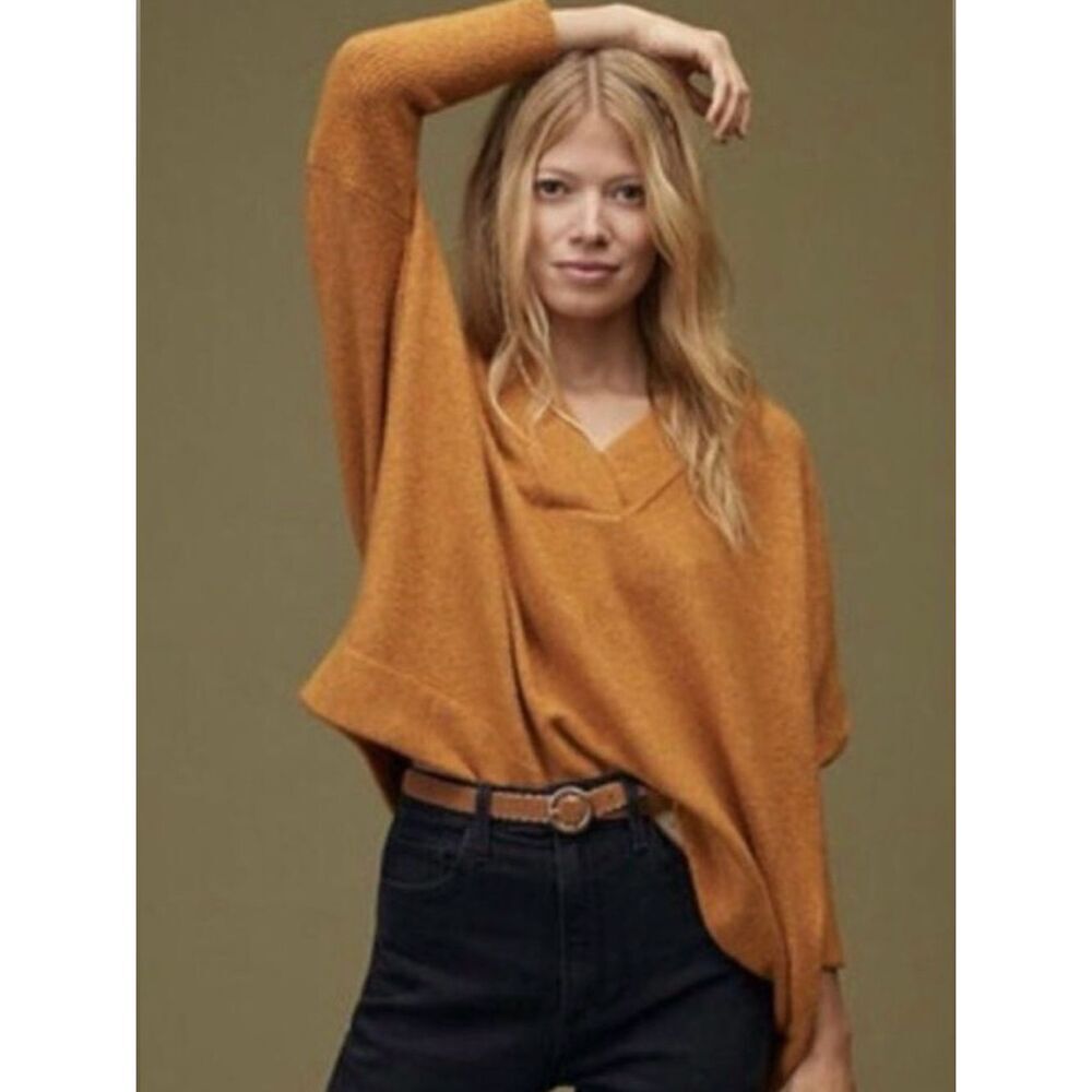 Anthropologie Oversized Dolman Sweater Size XS
